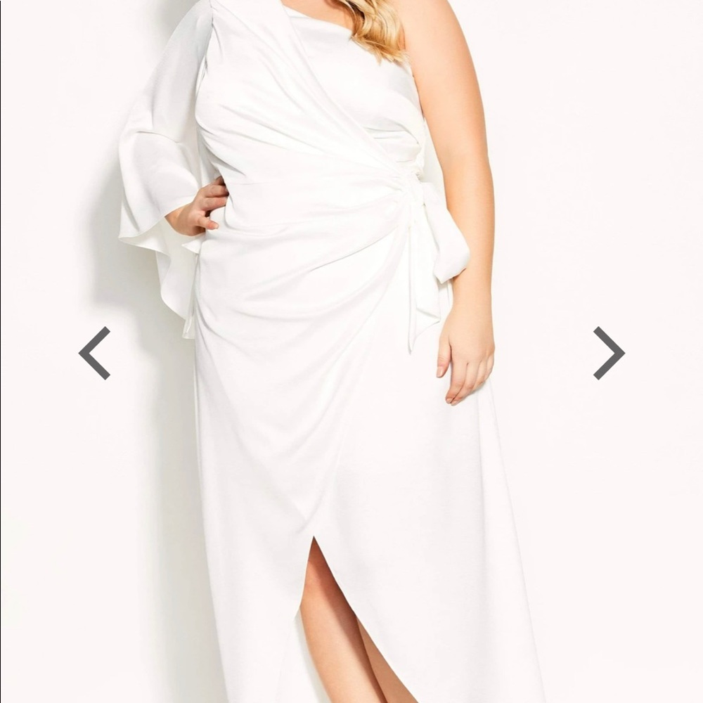 Infinite White Maxi